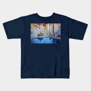 Marble quarry at Naxos island - Cyclades, Greece Kids T-Shirt